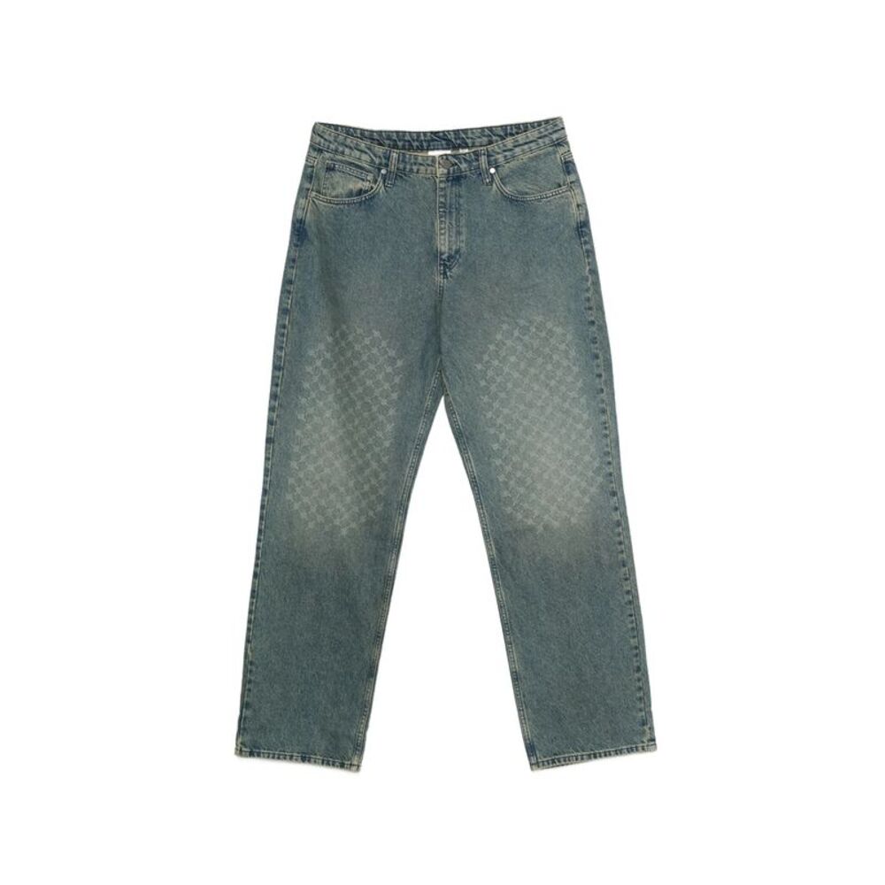 Daily Paper Blue Denim - Wide-Leg Jeans Men